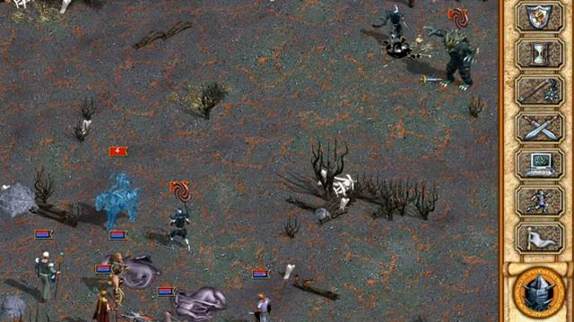 Heroes of Might and Magic IV The Gathering Storm - Battle against Hexis and outro смотреть онлайн