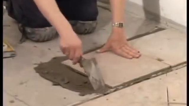 Укладка керамической плитки на пол у себя дома своими руками смотреть онлайн