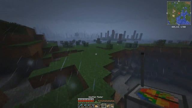 SHADERS | Minecraft Tornado Survival S5E23 - (Localized Weather Mod) смотреть онлайн