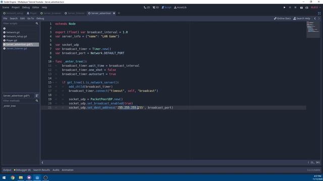 Godot Networked Multiplayer Shooter Tutorial #4 - Programming Server Browser смотреть онлайн