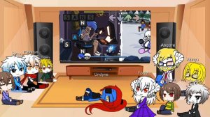 Undertale react to Sans vs Amor