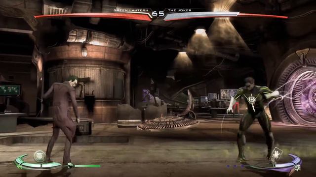 Injustice Gods Among Us GREEN LANTERN vs JOKER смотреть онлайн