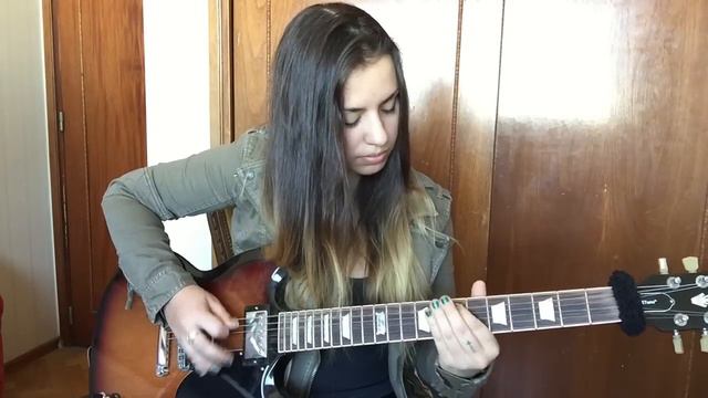 The Pretty Reckless - Follow me Down (guitar cover) смотреть онлайн