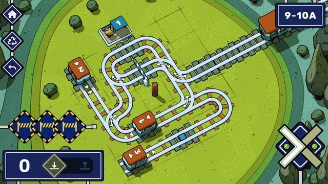 Railbound Level 9-10A Walkthrough смотреть онлайн