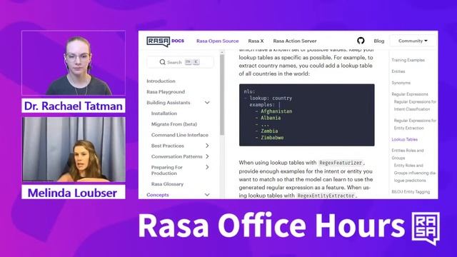 Rasa Office Hours: Melinda Loubser, Solutions Engineer смотреть онлайн