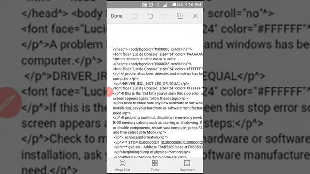 How to prank on android phone by using blue screen error смотреть онлайн
