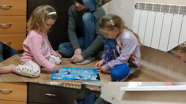 Настольная игра (с кубиками) Путешествие, Board game,настільна гра з дітьми смотреть онлайн