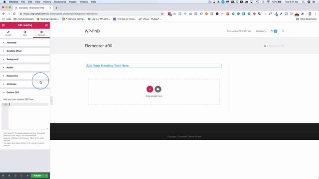 Where To Add WordPress Custom CSS In Customizer, Divi & Elementor смотреть онлайн