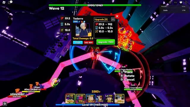 BEATING ALIEN PORTAL SOLO IN AA (Anime Adventures) смотреть онлайн