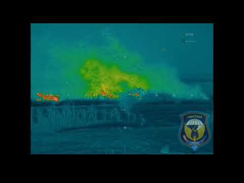 Эпичные кадры: ТОС-1А "Солнцепек" выжигают позиции врага. смотреть онлайн