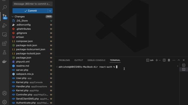 The Git repository has too many active changes || VS Code смотреть онлайн