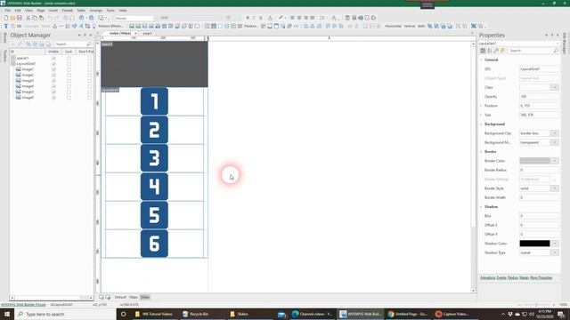 WYSIWYG Web Builder 16 - Layout Grid Feature: Custom Overflow смотреть онлайн