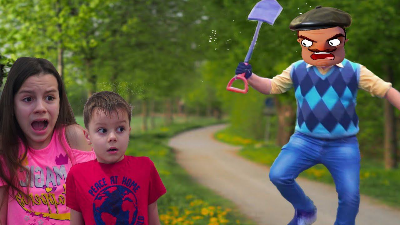 Привет Сосед раздвоился и напугал Ульяну и Захара Hello Neighbor смотреть онлайн