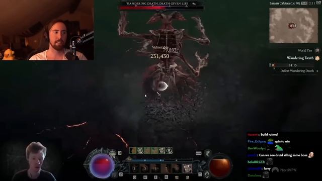 Asmon Reacts to Diablo 4 Endgame Barbarian SOLO KILL a World Boss смотреть онлайн