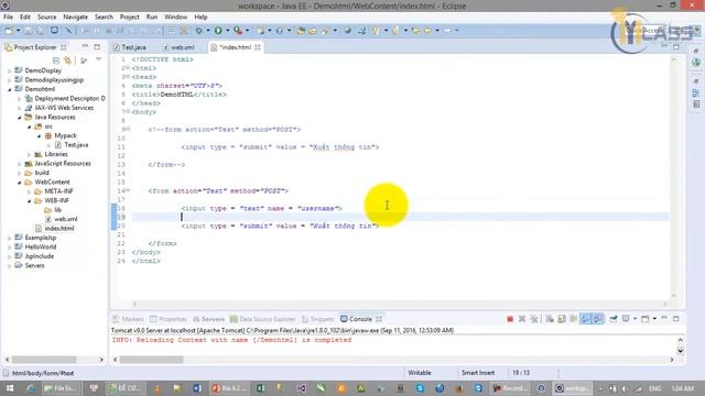 Bài 9 Tìm hiểu về hàm getParameter trong Servlet Request смотреть онлайн