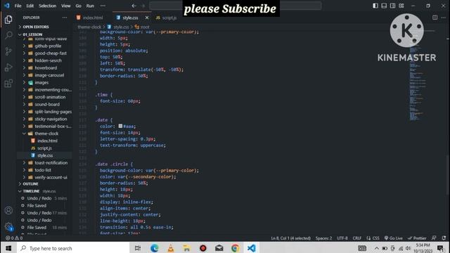 Create an Stunning analog clock Timepiece with HTML, CSS, and JavaScript" смотреть онлайн