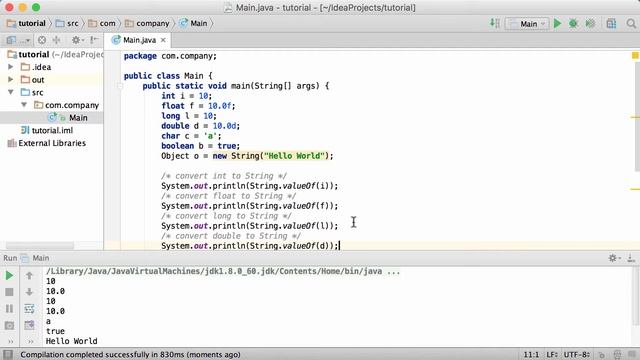 Java Tutorial for Beginners - Learn Java - #56 - valueOf() Method смотреть онлайн