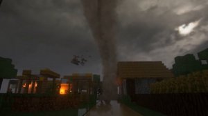 Realistic Tornado vs Minecraft Village #1 | Teardown