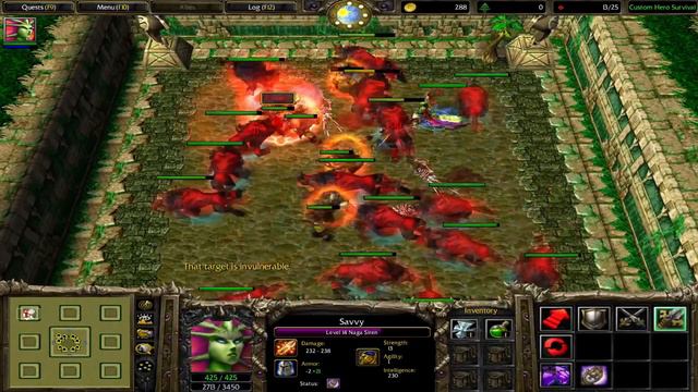 Warcraft 3 | PERFECT STRAT!! | Custom Hero Survival 6.1 WIN!! | Tutorial смотреть онлайн