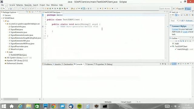 Cliente SOAP con Eclipse смотреть онлайн