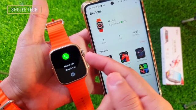 X8 ultra smart watch connect with phone & call setting | Complete guide in urdu/Hindi смотреть онлайн