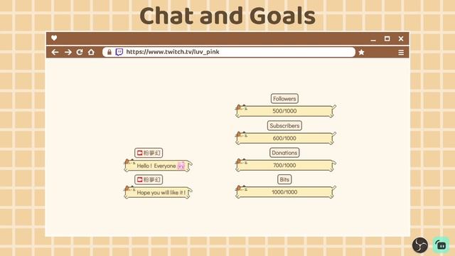 Calico cat - Chat and Goals for Stream - Twitch/Facebook Chat Box смотреть онлайн