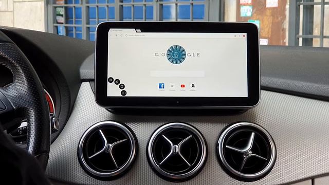 Mercedes Classe B car tablet 9.33 pollici смотреть онлайн