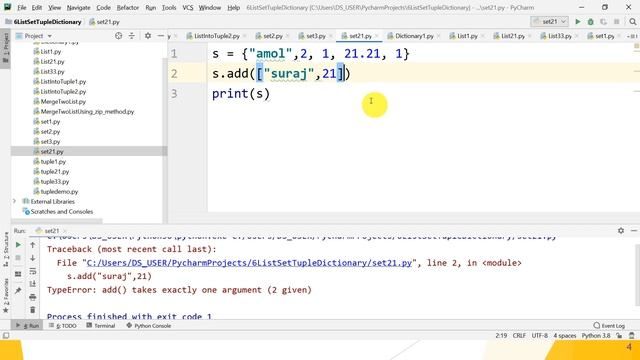 Lecture 18: Sets In Python смотреть онлайн