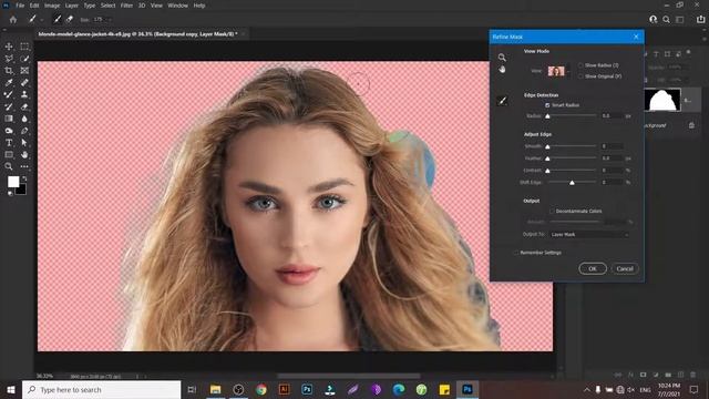 How To Cut Out Hair in Photoshop 2021 | The Next Guru смотреть онлайн