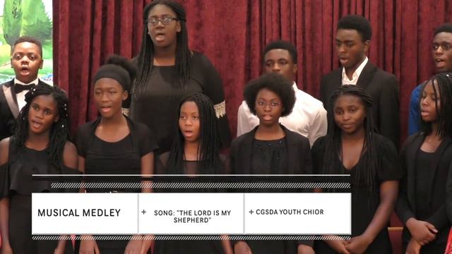 YOUTH CHIOR MUSICAL MEDLEY - (All in All, Mensi Den,The Lord is My Shepherd) смотреть онлайн