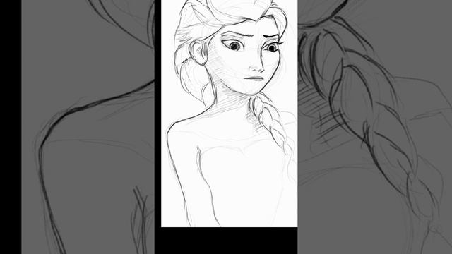 Elsa - JPG's drawing exercise смотреть онлайн