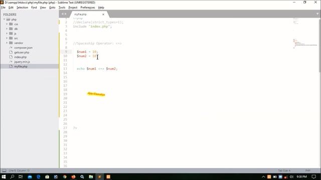 Php Spaceship Operator Part-30 | Use Of Spaceship operator смотреть онлайн