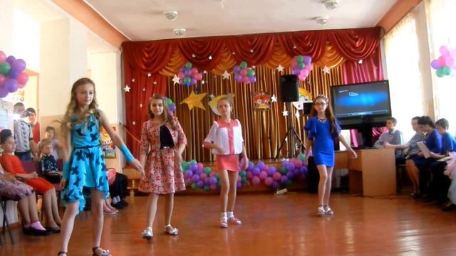 выпускной 4 класса_2016_ танец девочек смотреть онлайн