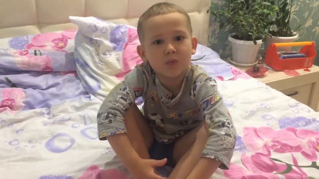 Никита рассказывает стишок для бабули смотреть онлайн