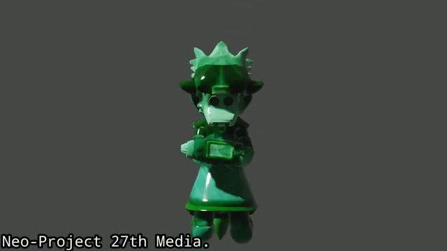 Blender 2 8 Animation Aeonian Knight Delta with Zen Cannon Animation Test смотреть онлайн