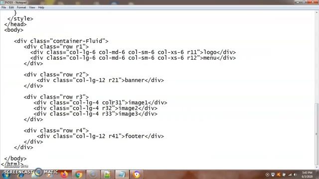 develop responsive webpage layout using bootstrap grid system part2 смотреть онлайн