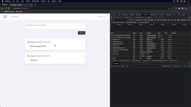 #5 Deleting quaks | Unbelievable! Build Your Own Twitter with VueJS and Laravel! смотреть онлайн