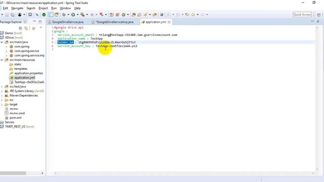 Drive REST API (upload demo with spring boot) смотреть онлайн
