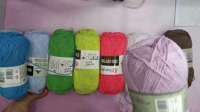 Закупка ярнард. Новую пряжу взяла на пробу. смотреть онлайн