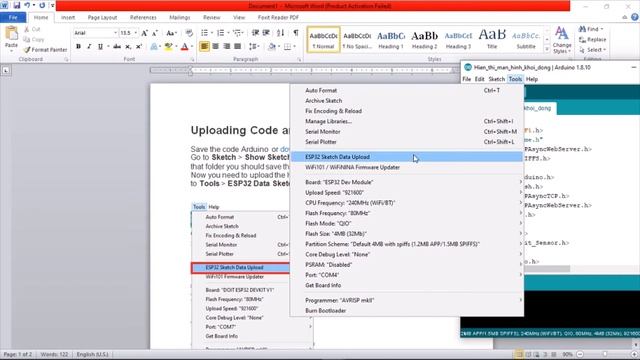 ESP32 Display on Oled And Plot Sensor Readings in Real Time Charts – Web Server смотреть онлайн
