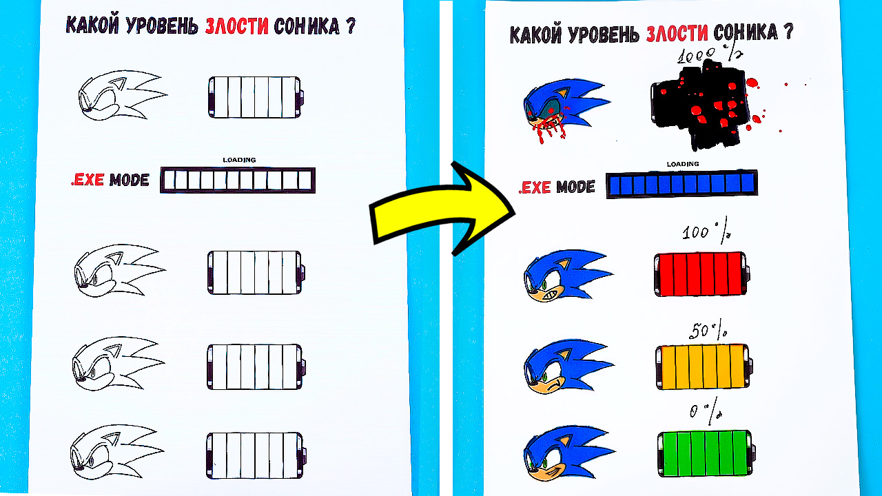 Соник тест злости! Тренды тик ток 2022 смотреть онлайн