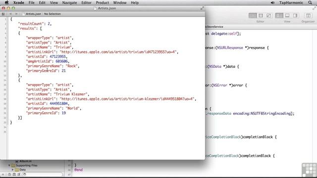 IPhone tutorial Parsing JSON With NSJSONSerialization смотреть онлайн