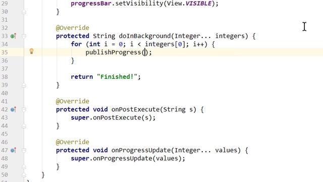 AsyncTask + WeakReference - Android Studio Tutorial смотреть онлайн