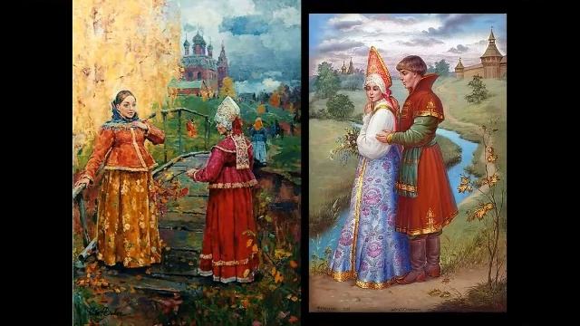 Виртуальный урок «Русский костюм» смотреть онлайн