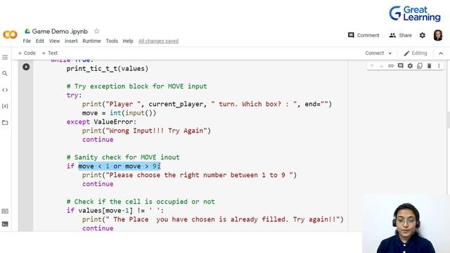 Tic Tac Toe Python | How to code Tic Tac Toe in Python? | Great Learning смотреть онлайн
