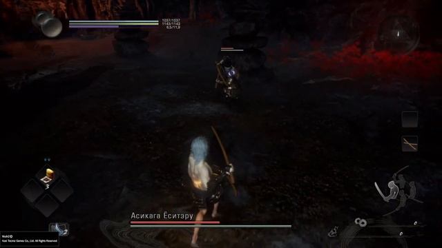 Nioh 2 Level 1 Сон Самурая Додзё Мастер двух клинков. Асикага Ёситеру Ashikaga Yoshiteru смотреть онлайн