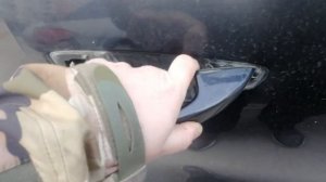 Установка китайской ручки KeyLess на туарег нф фл