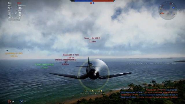 War Thunder - Camo Unlock Series - Corsair F4u-1a USMC смотреть онлайн