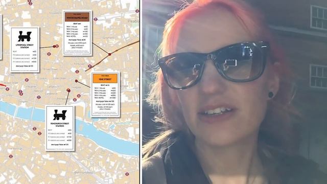 Visiting every street on the Monopoly Board | London Tour смотреть онлайн