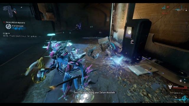 Let's Play Warframe - Find Zarium Accolade And Take It To Melica (AOZ Exterminate Bounty)